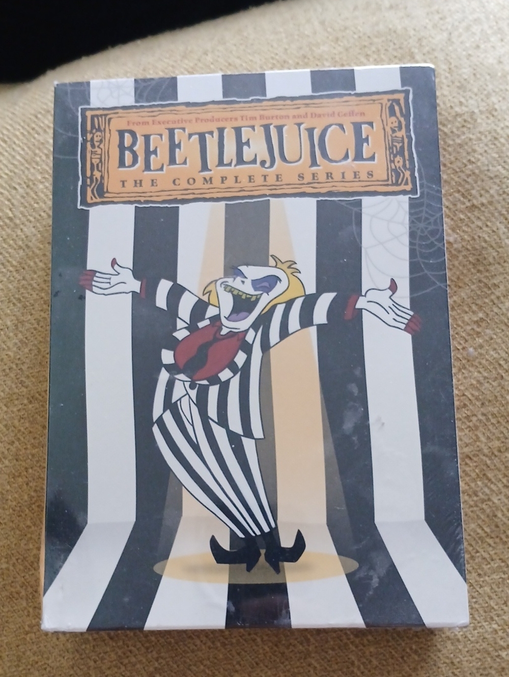 Beetlejuice The Complete Series - Black, White & Yellow DVD Box Set